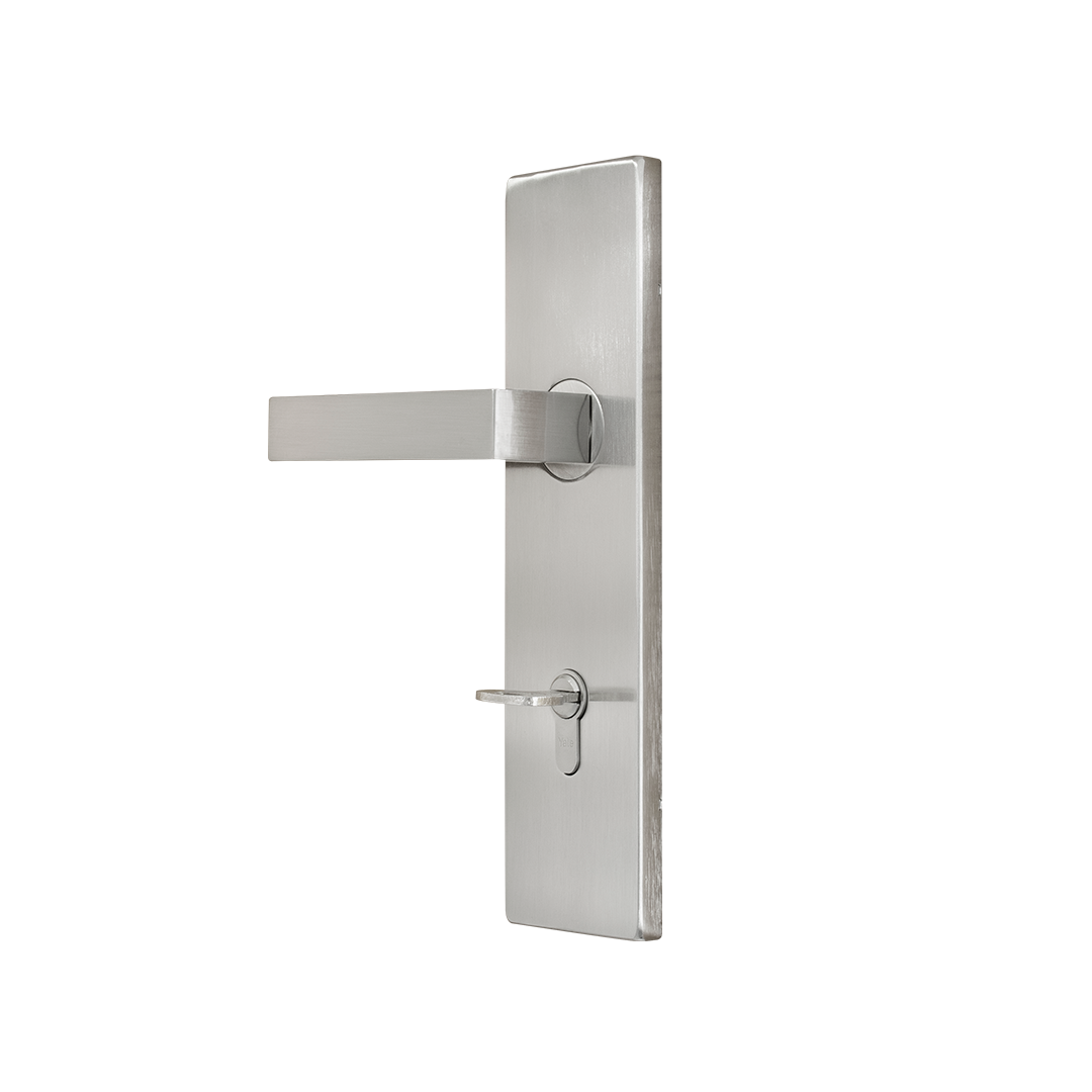 Cerradura de embutir Bari placa grande - Imagen 1