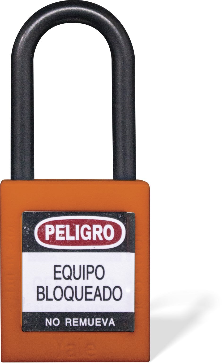 Candado Gancho Nylon Dieléctrico Naranja - Imagen 1