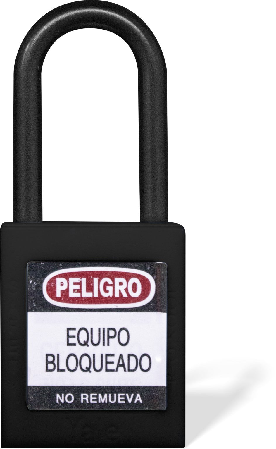 Candado Gancho Nylon Dieléctrico Negro - Imagen 1