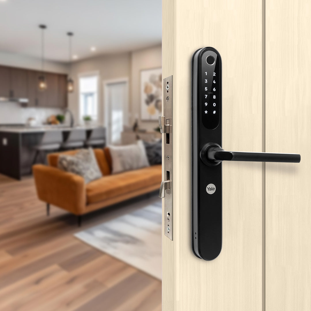 Cerradura Digital YSD100 Negra para Puertas Corredizas + Kit Yale Connect - Imagen 2