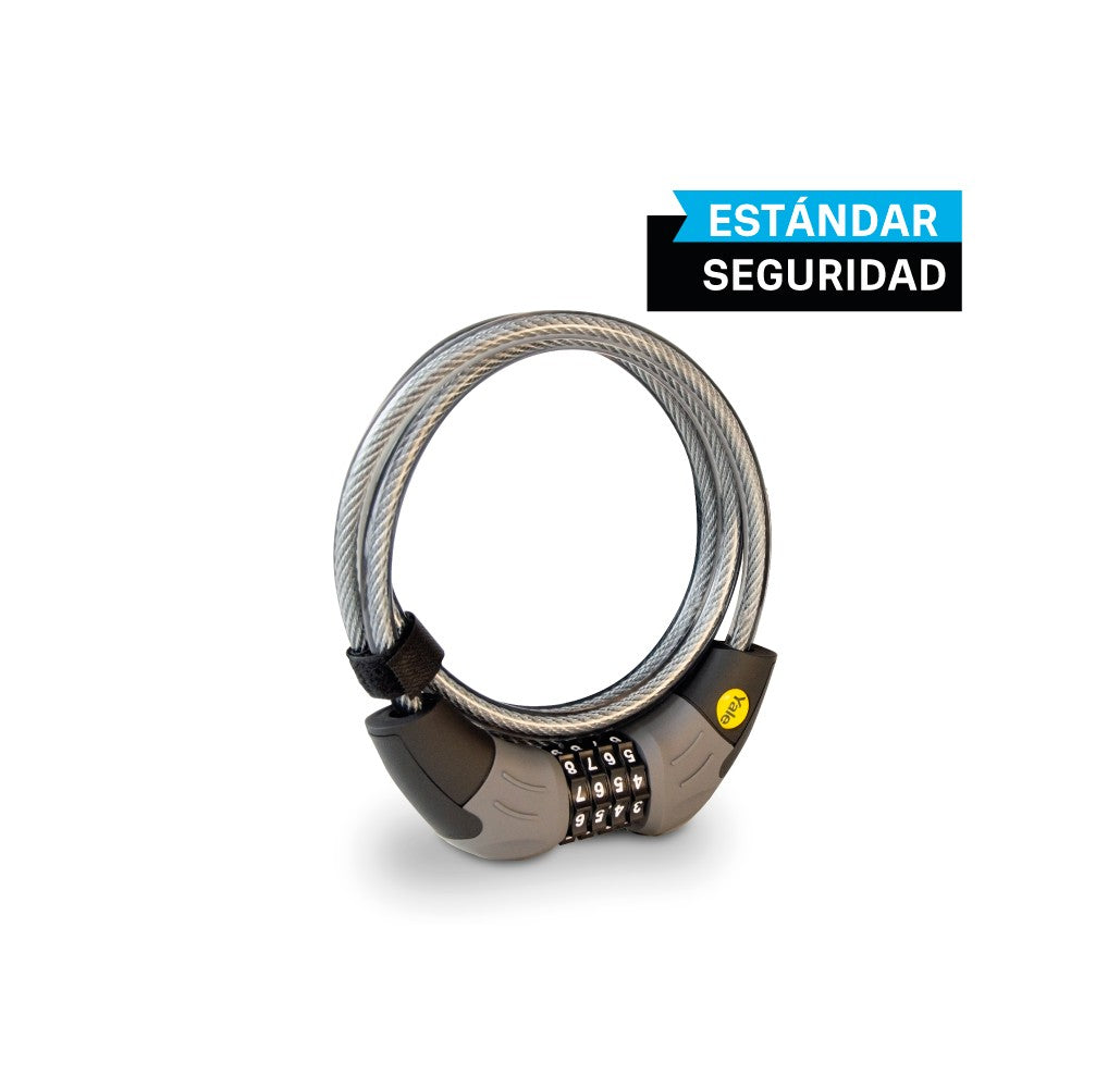 Candado de Bicicleta Tipo Cable con Clave YCC1 - Seguridad Adicional para tu Bicicleta - Imagen 1