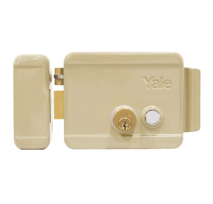 Cerradura Eléctrica Izquierda con Botón - Imagen 1