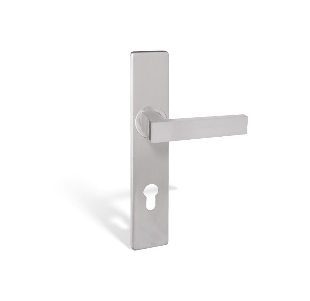 Cerradura de Embutir Bari con Placa Cuadrada - Imagen 1