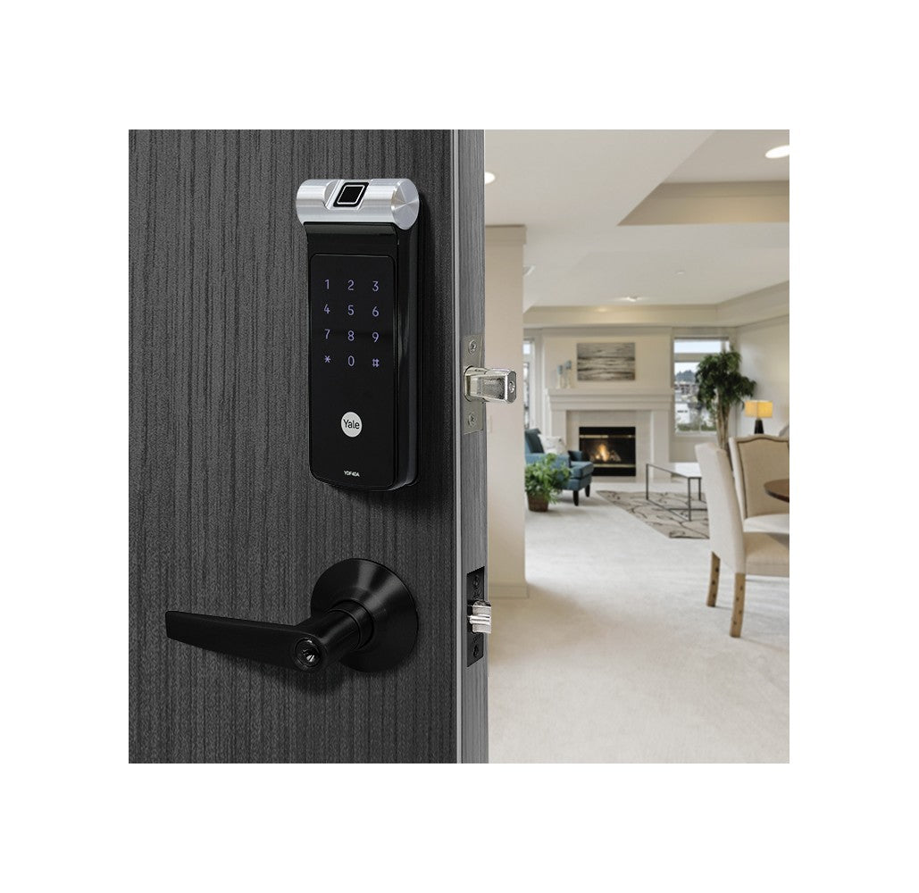 Kit Cerrojo Digital YDF40 + Manija Austin Negra: Elegancia y Seguridad para tu Hogar - Imagen 2