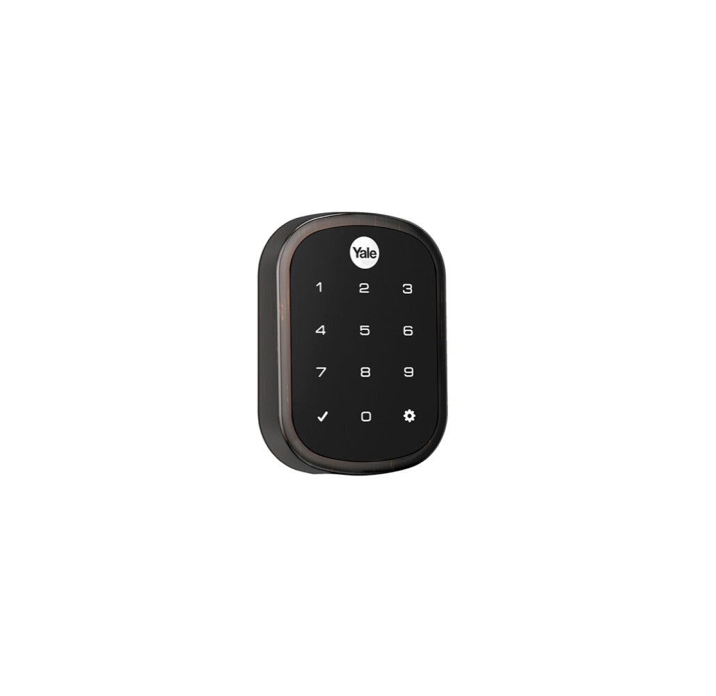 Cerrojo Digital YRD256 Negro + Manija Bari Negra - Imagen 3