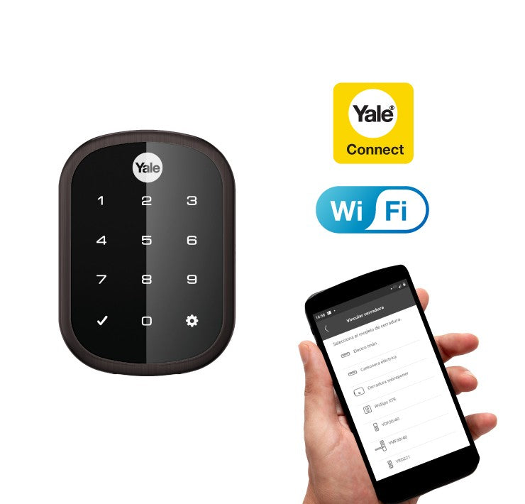 Cerrojo YRD256 Negro Antiguo + Kit Yale Connect: Innovación y Seguridad a tu Alcance - Imagen 1