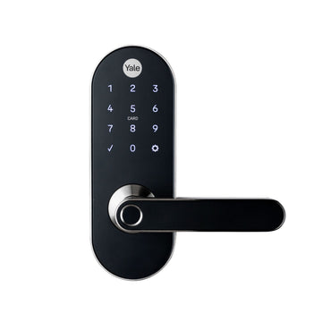 Cerradura Digital Yale YMC420W Silver + Kit Yale Connect - Imagen 1
