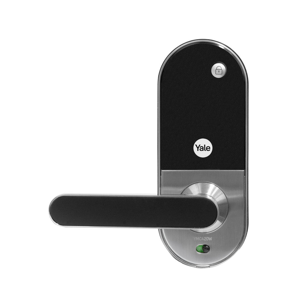 Cerradura Digital Yale YMC420W Silver + Kit Yale Connect - Imagen 3