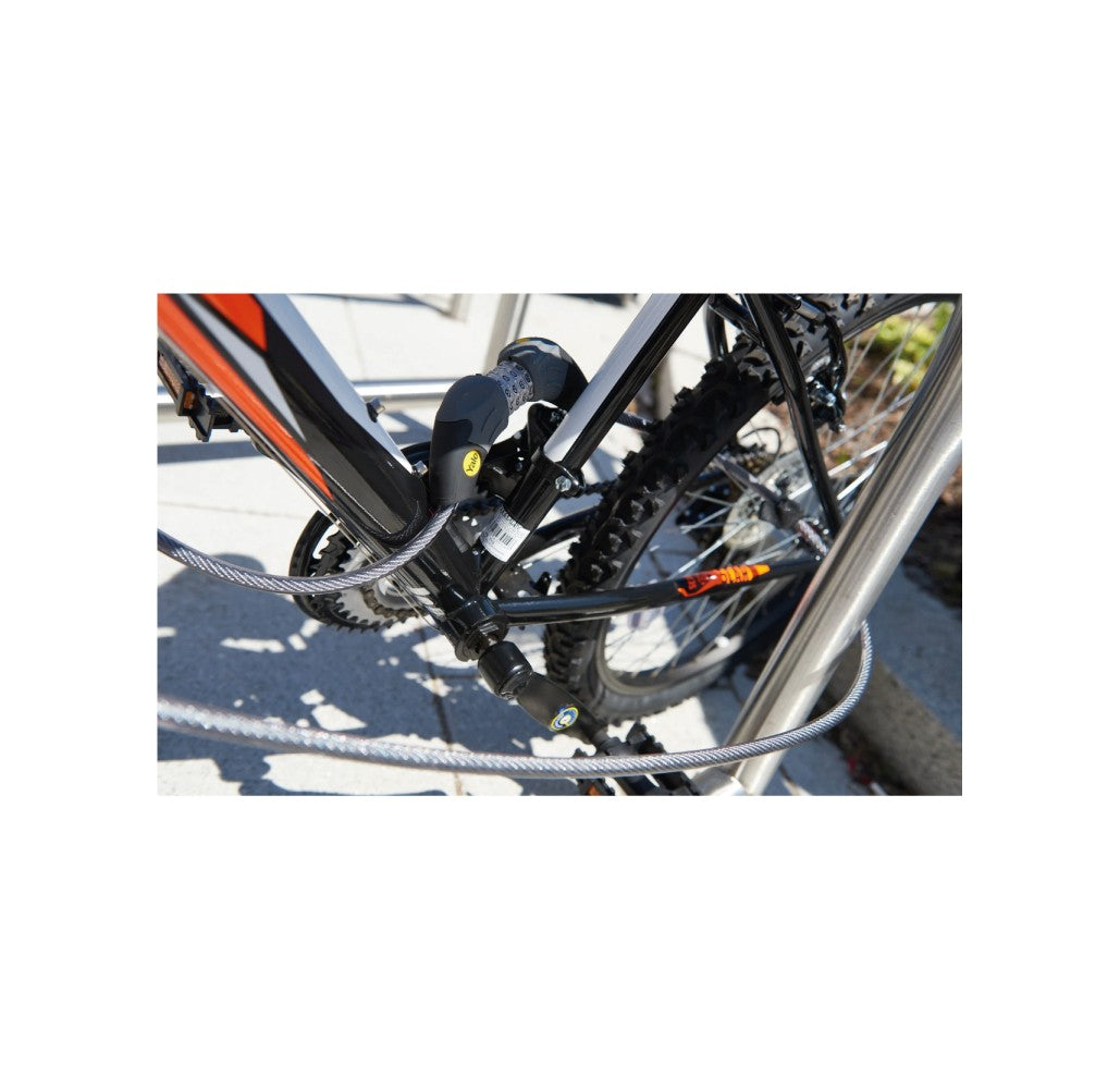 Candado de Bicicleta Tipo Cable con Clave YCC1 - Seguridad Adicional para tu Bicicleta - Imagen 3