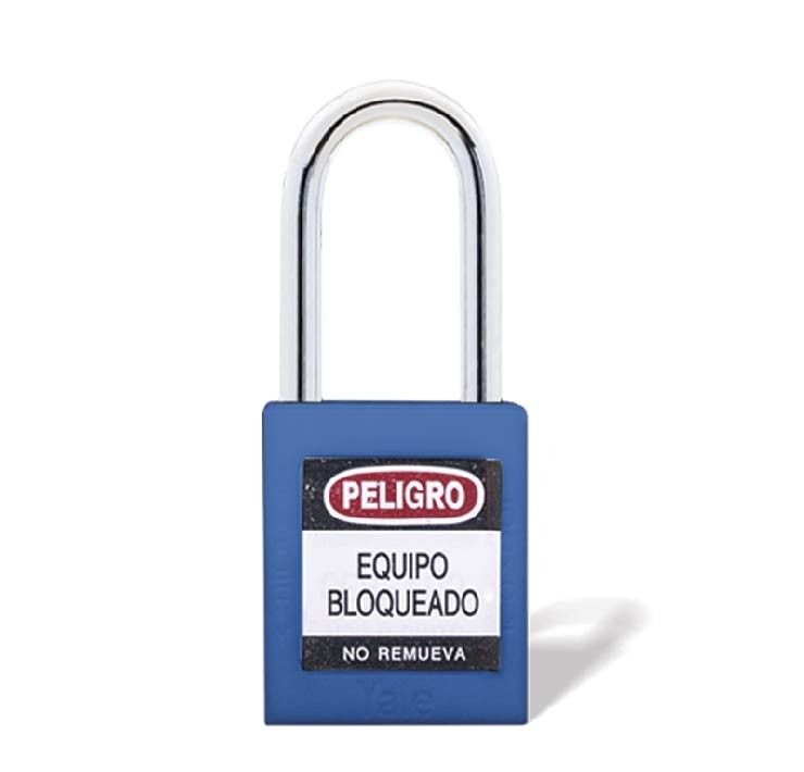 Candado Gancho Metálico Azul - Imagen 1