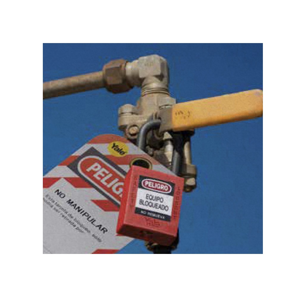 Candado Gancho Nylon Dieléctrico Morado - Imagen 3