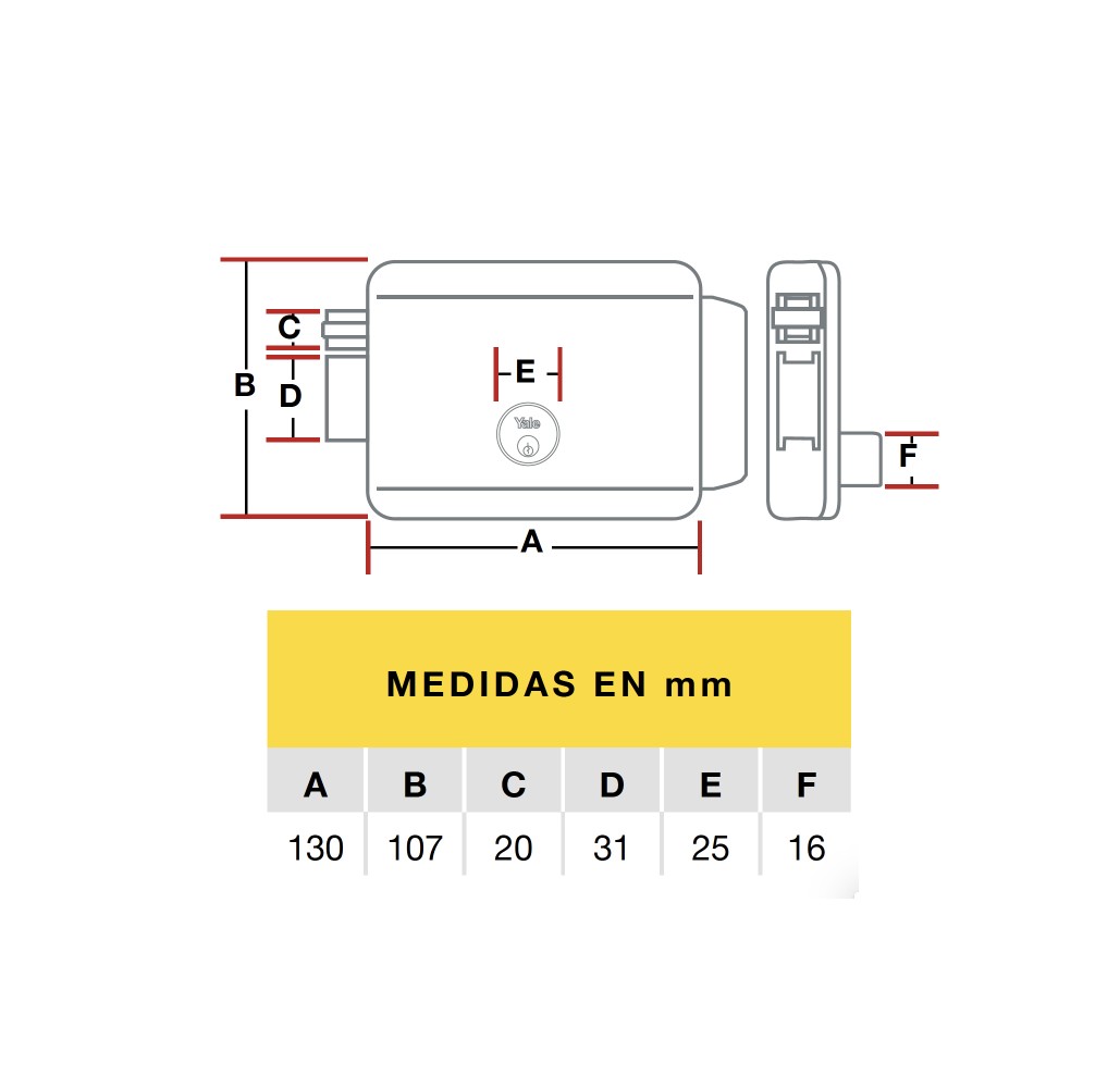 Cerradura Eléctrica Derecha - Imagen 4
